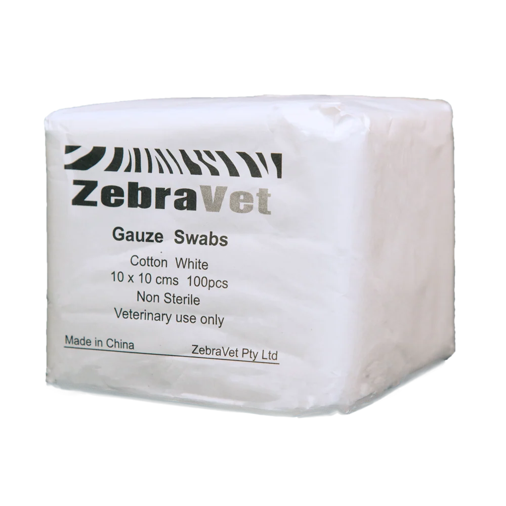 Gauze Swabs 10cm x 10cm | Zebravet