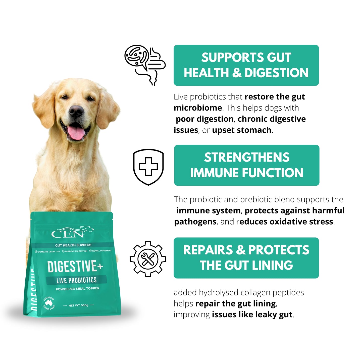 CEN Dog Digestive + 500g