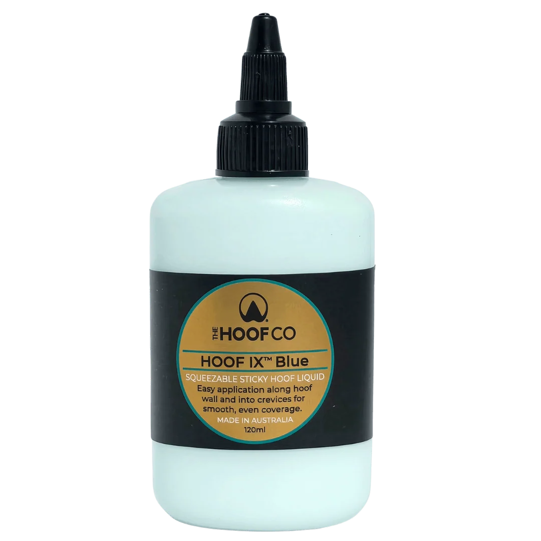 Hoof IX Blue 120ml | Hoof Hygiene Gel – Hoof Wall Crevices and Cracks