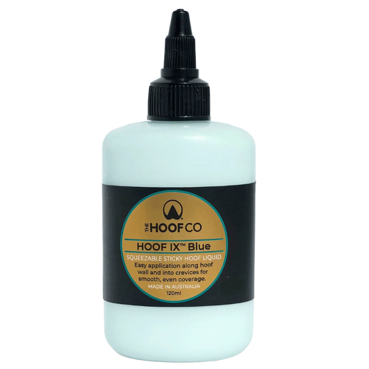 Hoof IX Blue 120ml | Hoof Hygiene Gel – Hoof Wall Crevices and Cracks