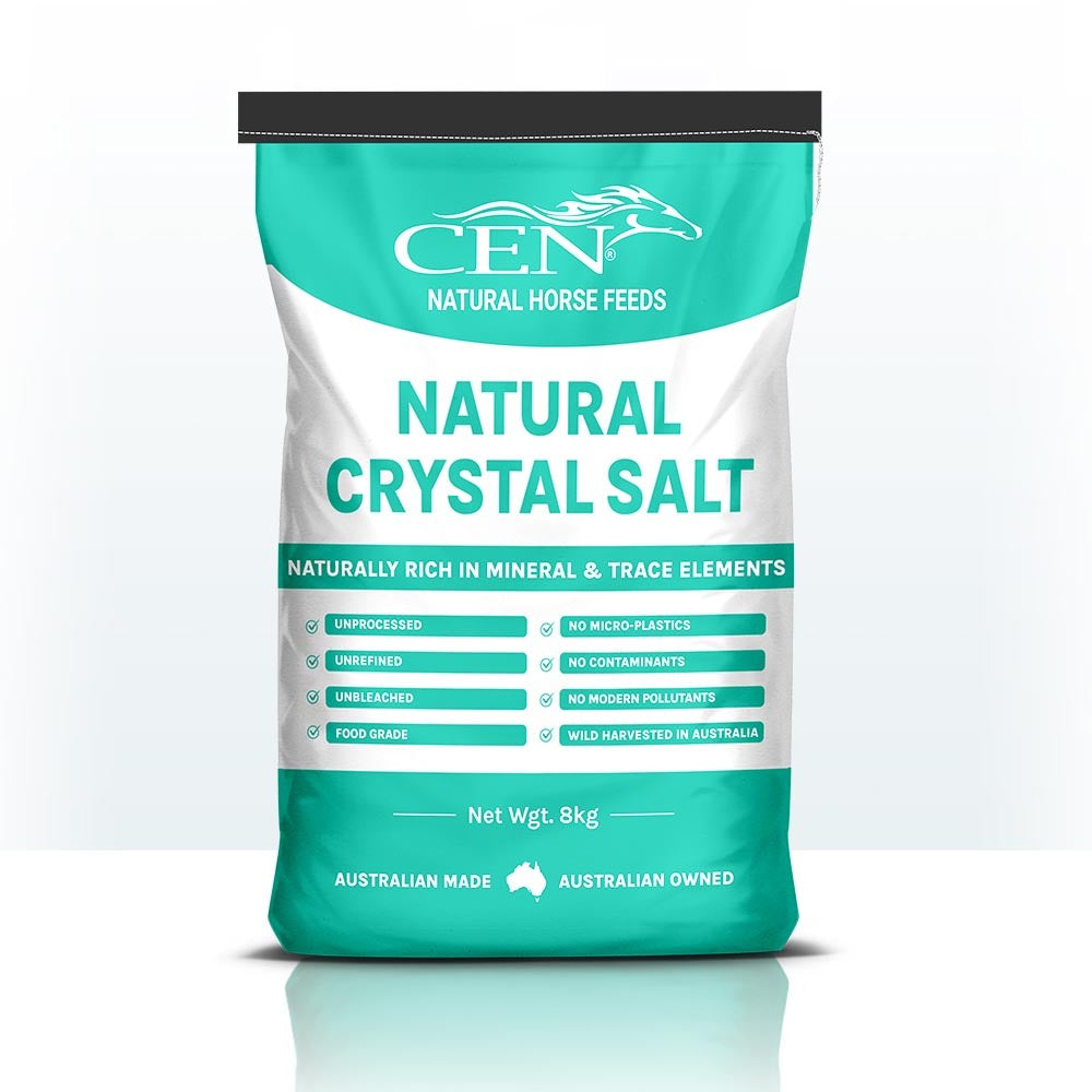 CEN Nutrition Macrobiotic Crystal Salt for Horses - unprocessed natural salt-rich in minerals-trace elements

