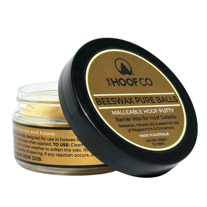 Beeswax Pure Balls (40) | Hoof and Sole Defect Hoof Barrier Wax
