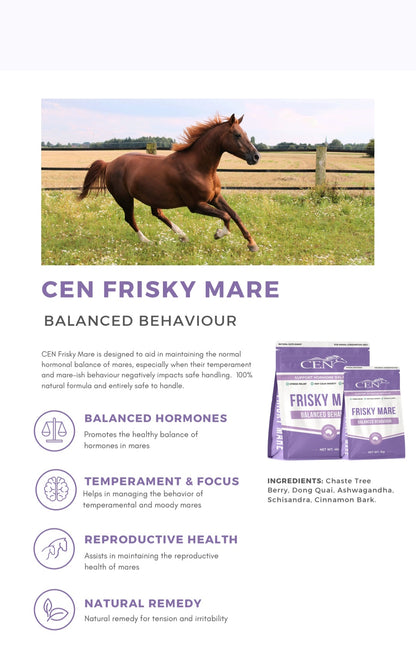 CEN Nutrition Frisky Mare Supplement for Horses - product infotmation-Nutritional Information