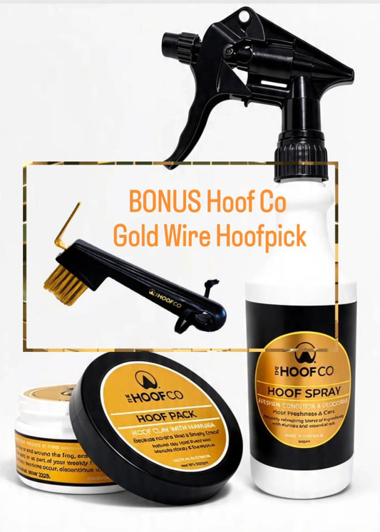 Hoof Co Spray & Clay Hoof Starter Pack | + BONUS HOOF PICK SPECIAL OFFER