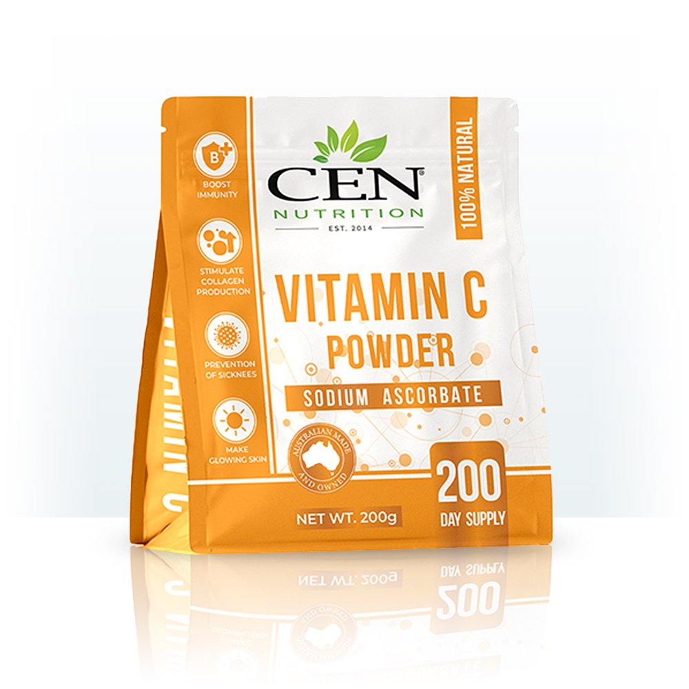 CEN Nutrition Vitamin C Powder for Horses and Dogs - natural antioxidant and antihistamine supplement-immune and recovery support for horses and dogs